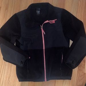 Black/Pink North Face Denali